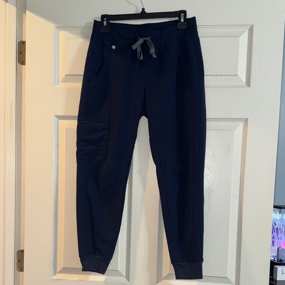 Women's Figs Navy Blue Zamora Jogger Scrub Pants